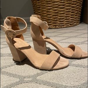 🌟Madewell Block Heel Suede Sandals 6 1/2🌟
